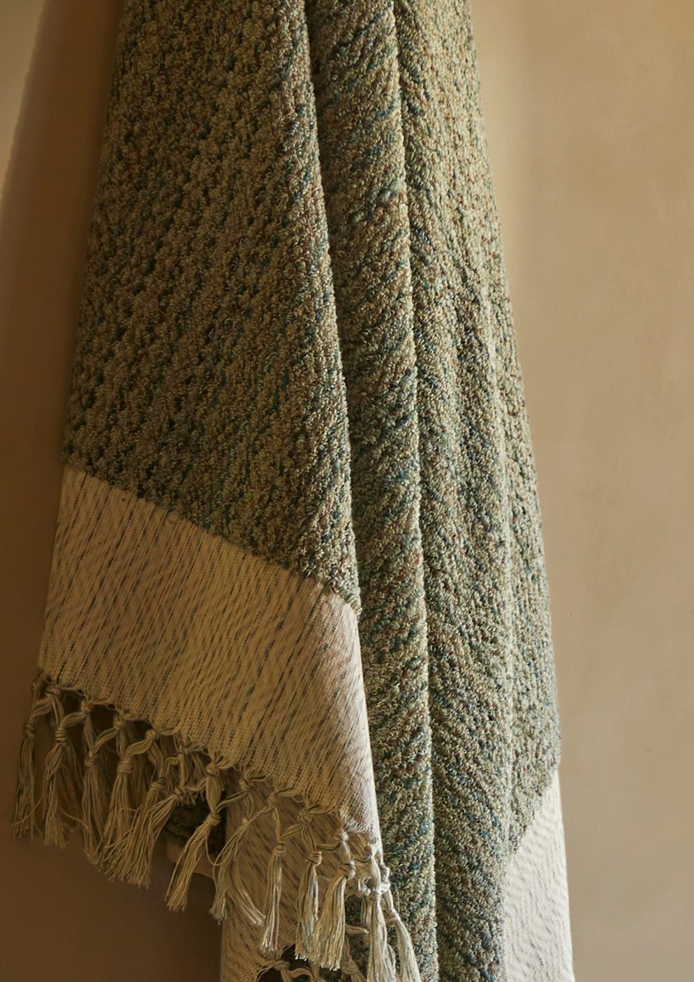 Eucalyptus Zigzag Bath Towel - Standard