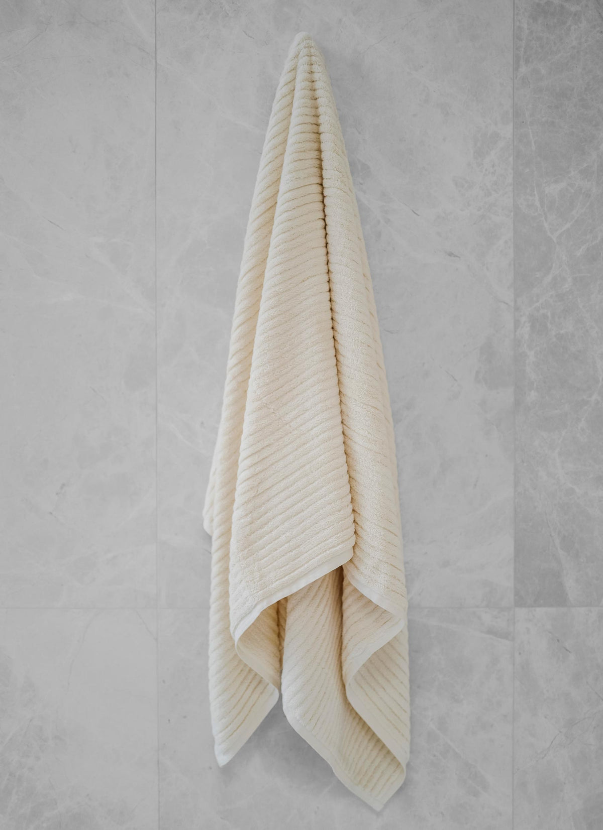 Ecru Stripe Bath Towel - Standard