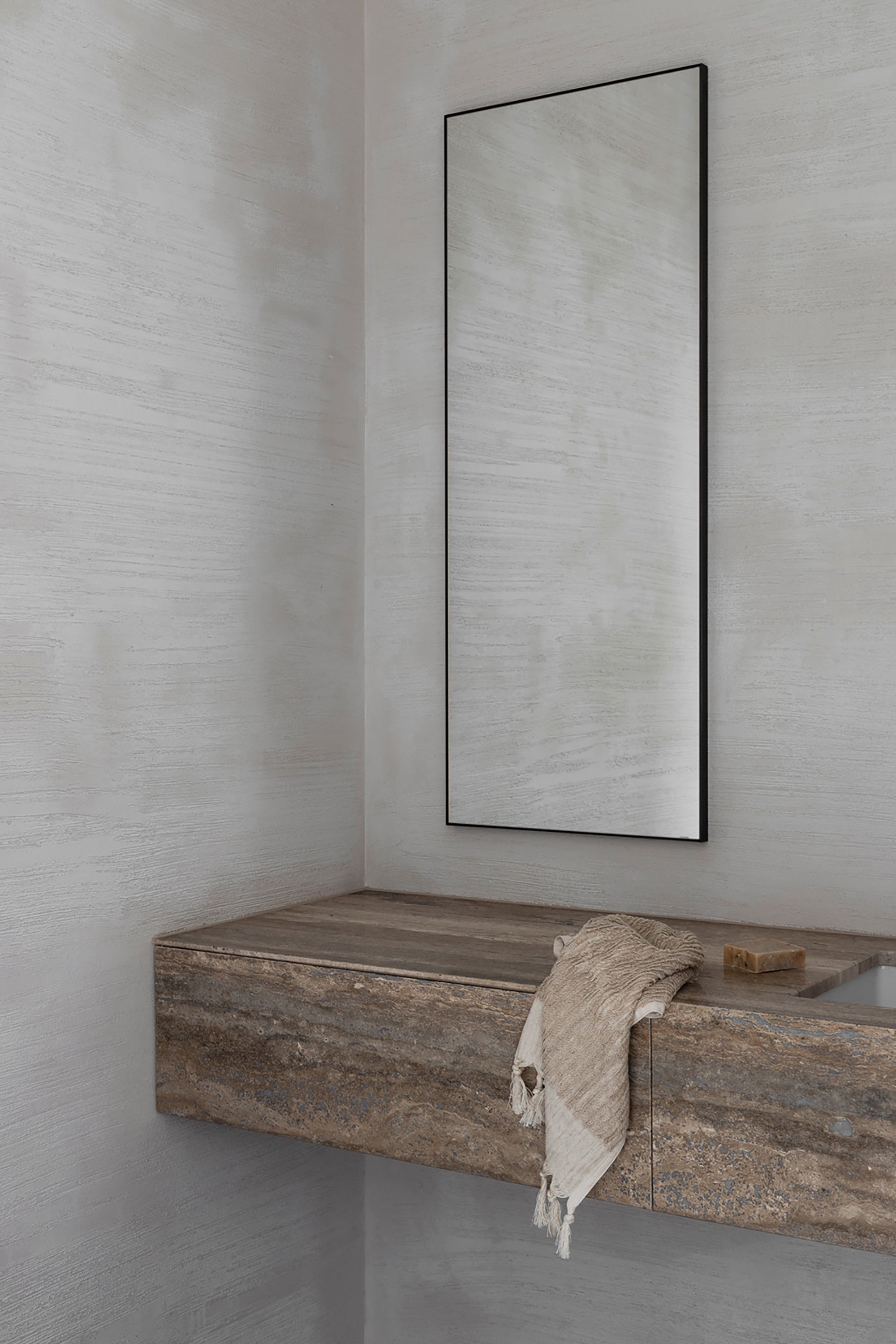 Linen Stripe Hand Towel