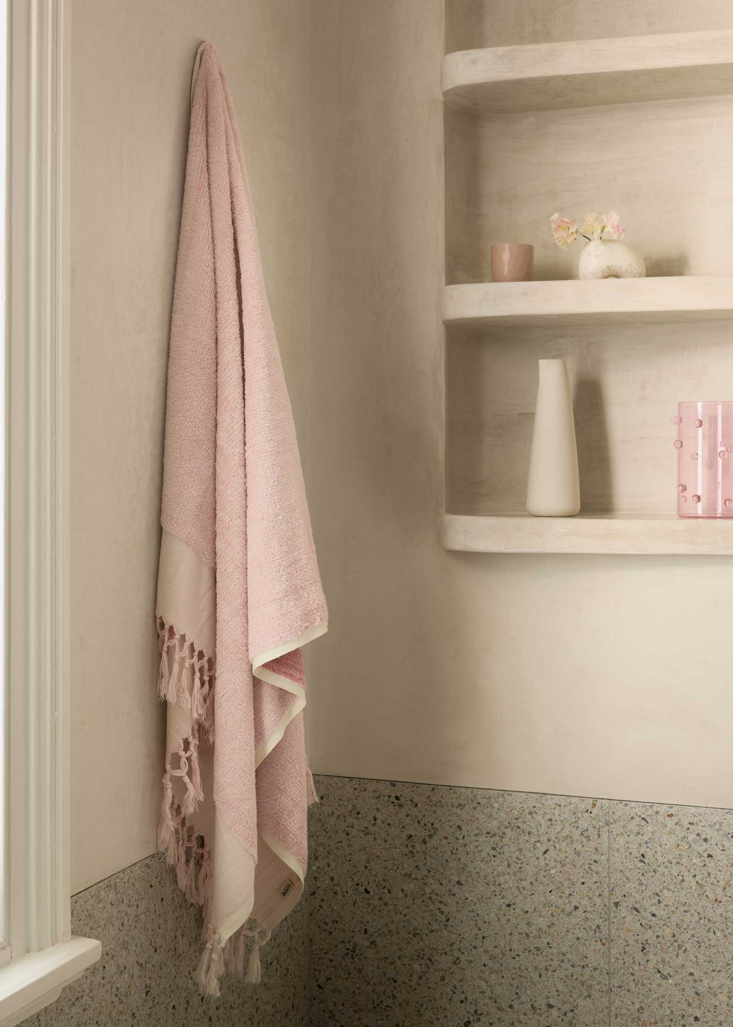 Rose Linen & Cotton - Bath Sheet