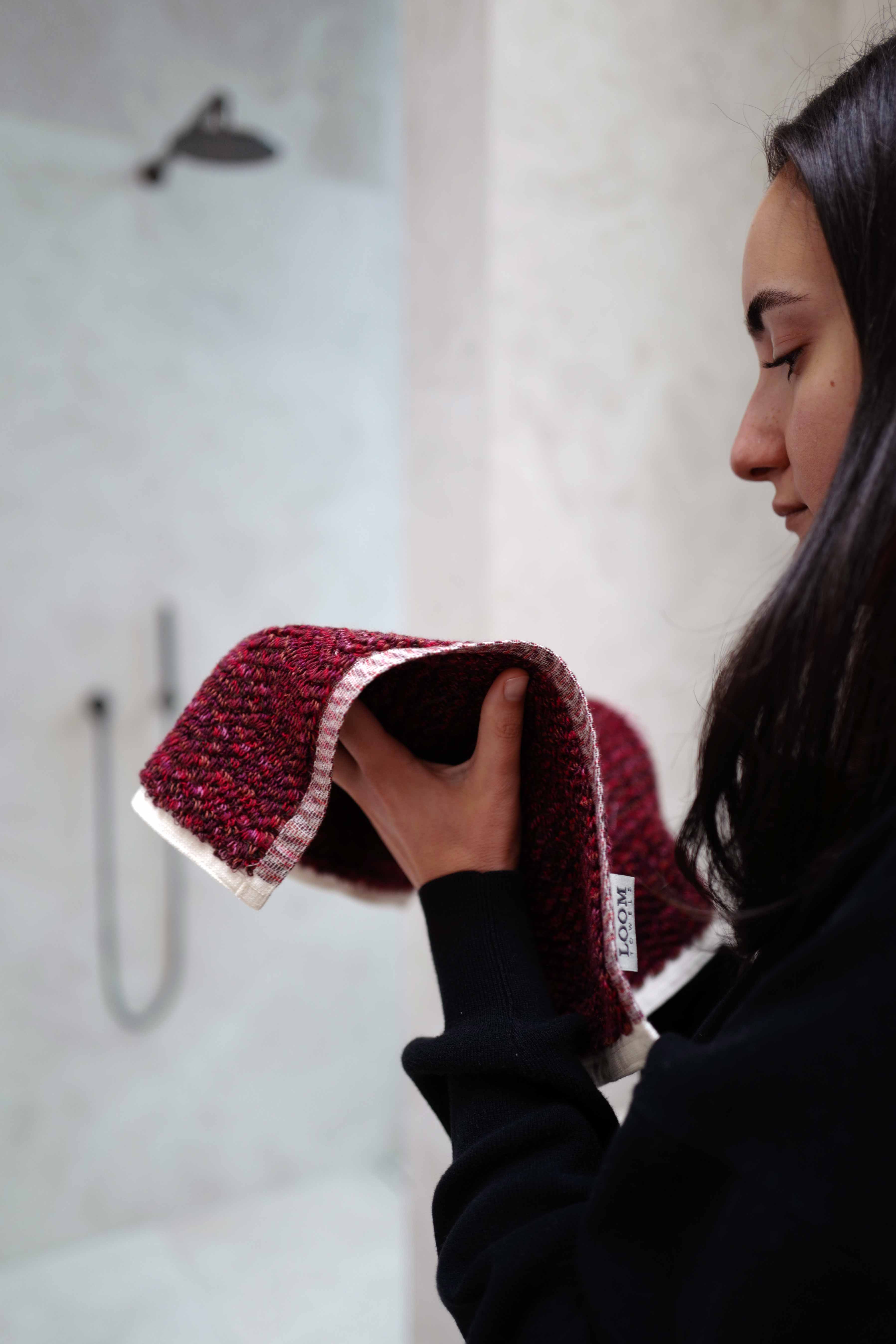 Garnet Face Towel
