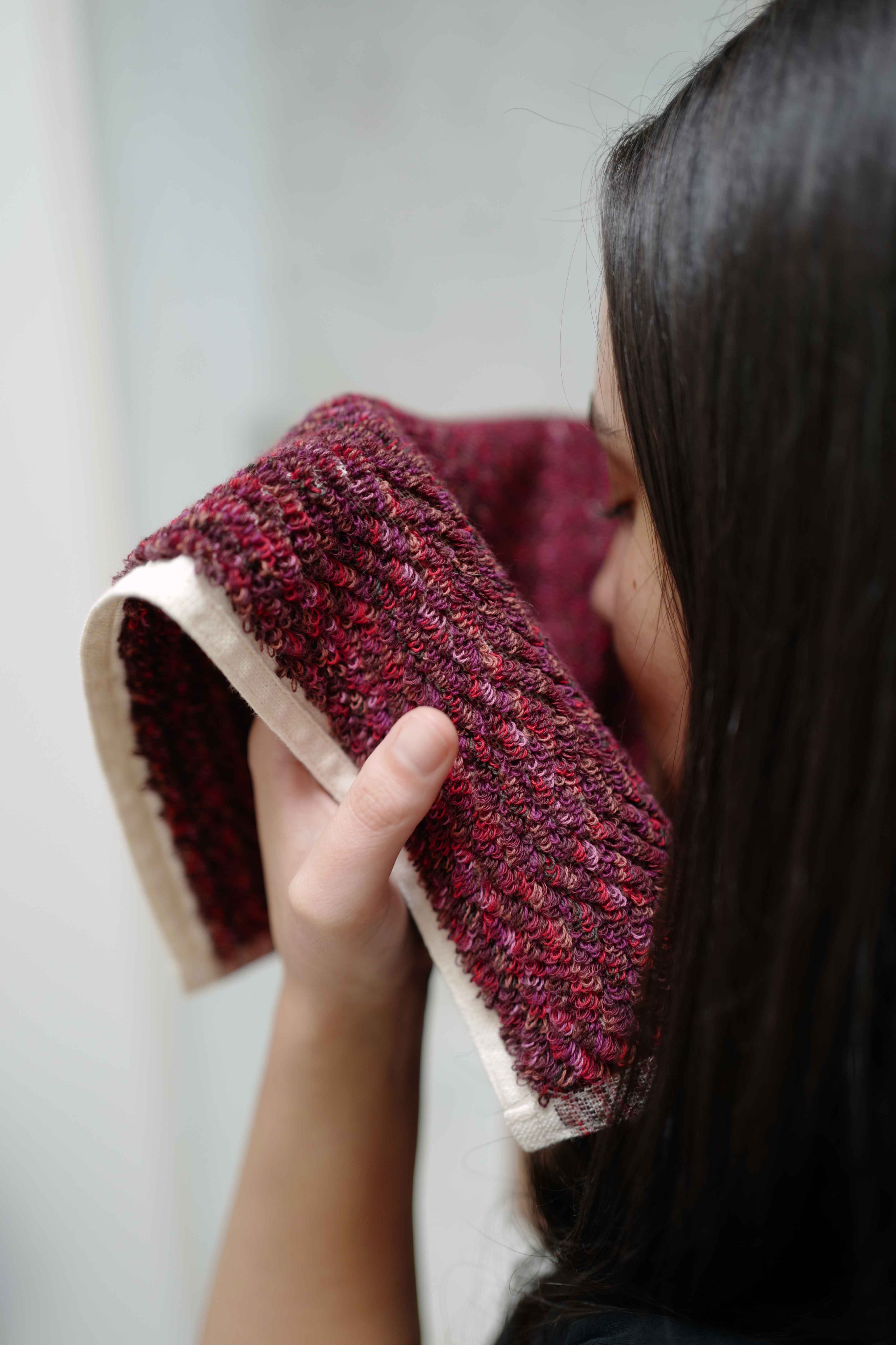 Garnet Face Towel