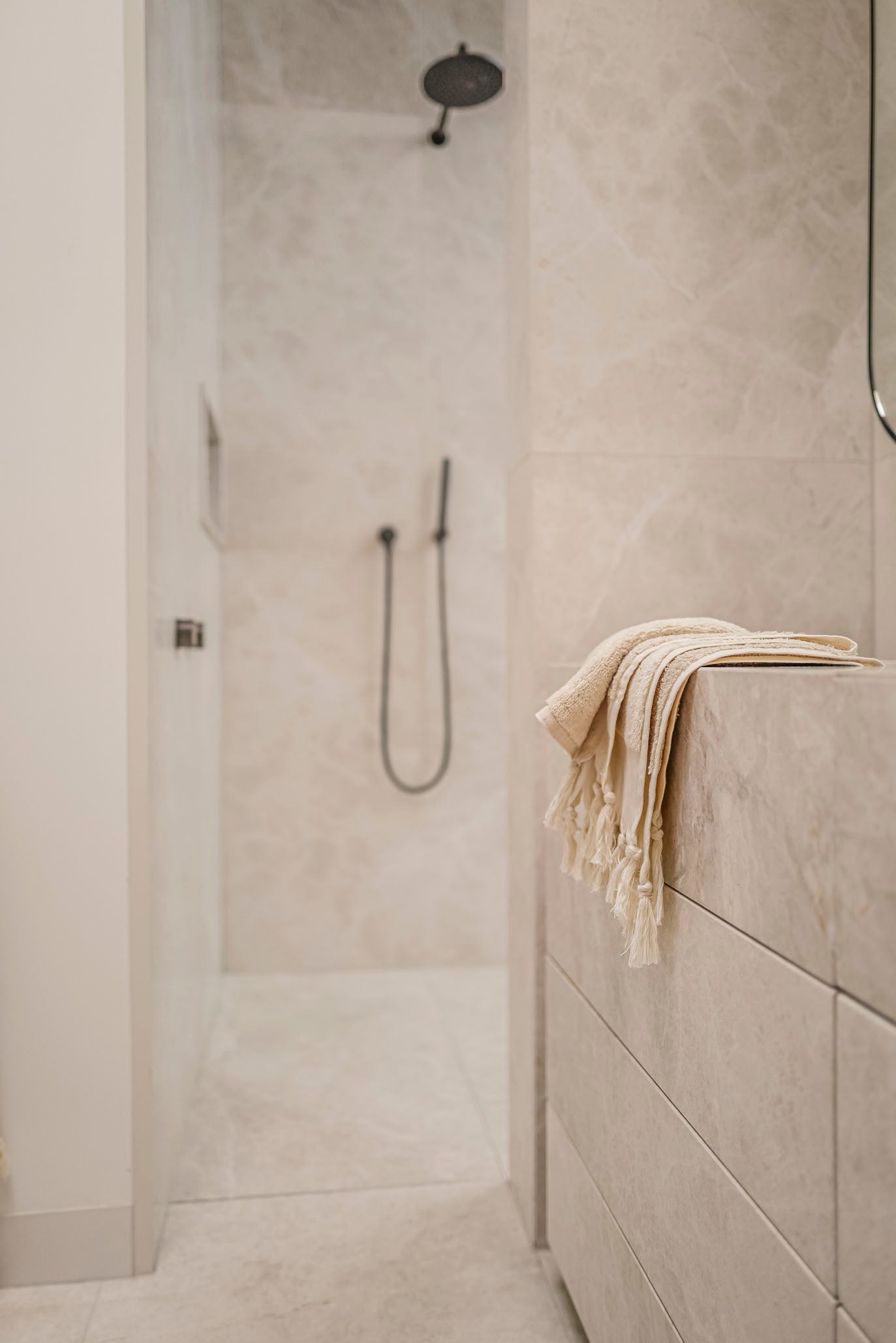Natural Linen & Cotton Hand Towel