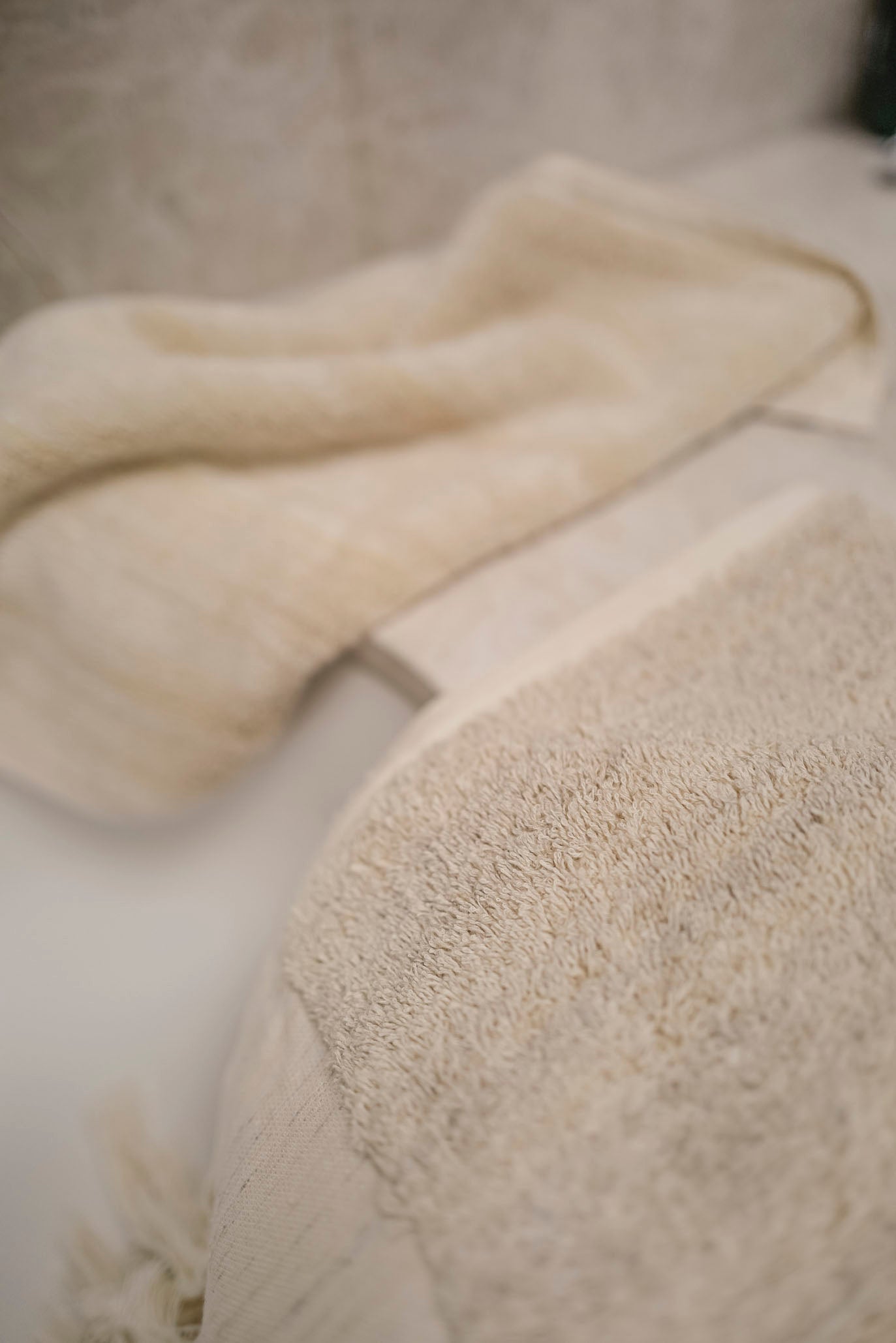 Natural Linen & Cotton Hand Towel